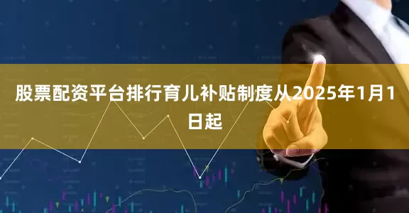 股票配资平台排行育儿补贴制度从2025年1月1日起