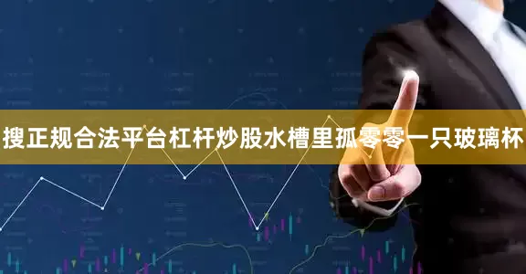 搜正规合法平台杠杆炒股水槽里孤零零一只玻璃杯
